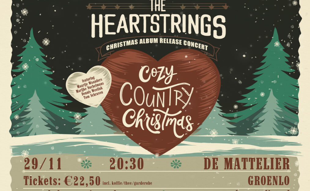 The Heartstrings - Album release ‘Cozy Country Christmas’