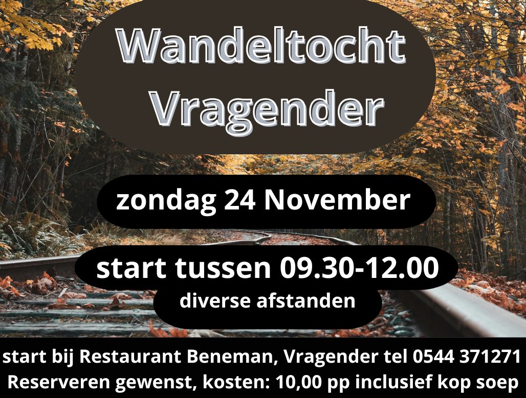 Wandeltocht Vragender